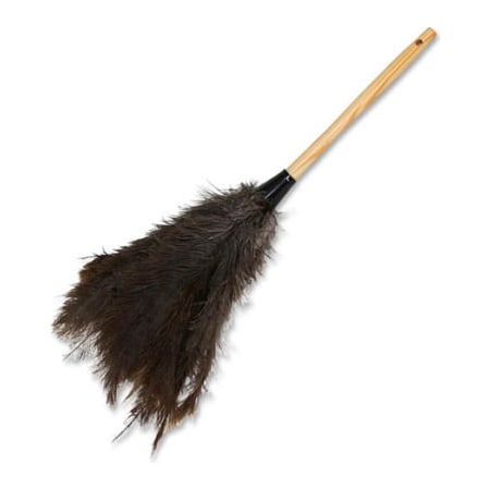 Sp Richards Genuine Joe Feather Duster, 18", Brown - GJO90118 GJO90118